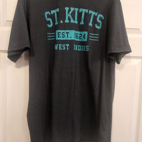 St. Kitts round neck tee, size XXL - Picture 1 of 4